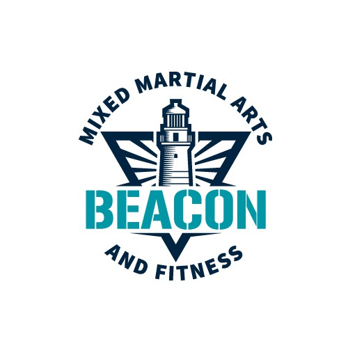 Beacon design with the title 'Classic Logo for a Fitness Company Using a Lighthouse'