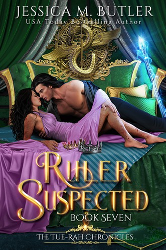 Magic book cover with the title 'Ruler Suspected'