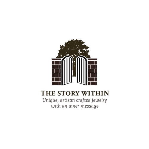Wall design with the title 'The Story Within'