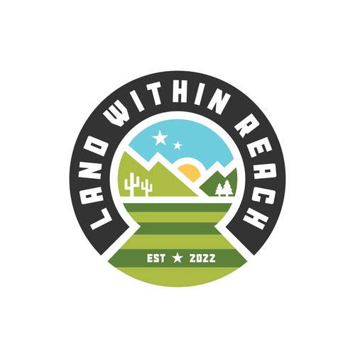 Land design with the title 'Land Within Reach'