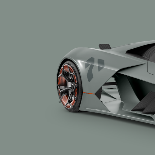 Racing logo with the title 'Brandmark-NR0048'