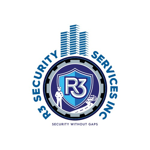 Security logo with the title 'Bold Logo for Security Services'