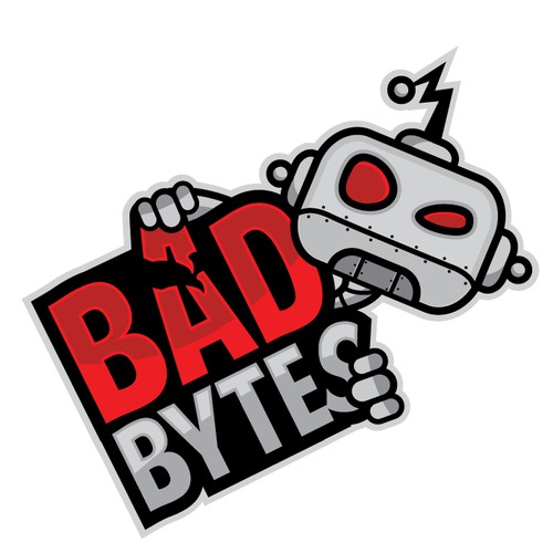 Wicked logo with the title 'Angry robot design'