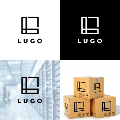 L logo with the title 'LUGO '