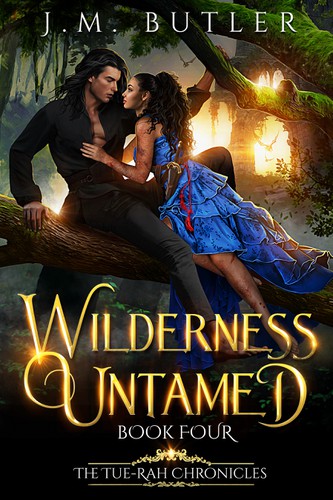 Magic design with the title 'Wilderness Untamed'