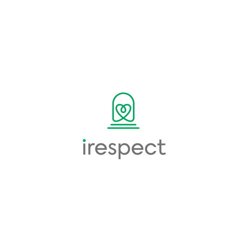 Cleaning company logo with the title 'irespect'