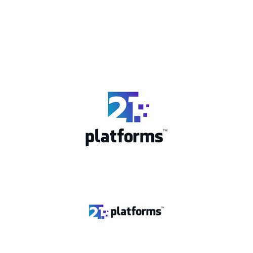 Digital marketing logo with the title '21 Platforms'