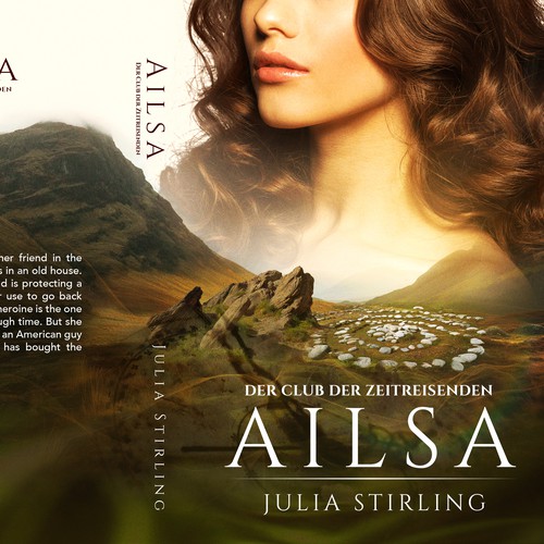 Book cover with the title 'Ailsa (Der club der Zeitreisenden)'