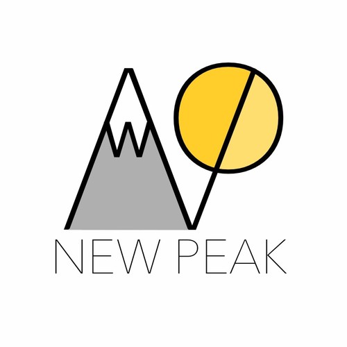 New logo with the title 'New Peak'