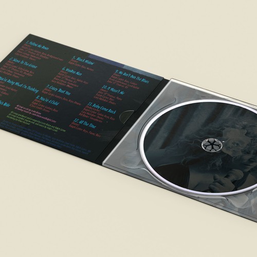 CD design with the title 'Cd digipak design'