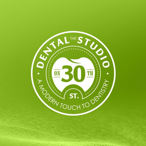 Teeth design with the title 'Create a modern logo design for The Dental Studio on 30th.'