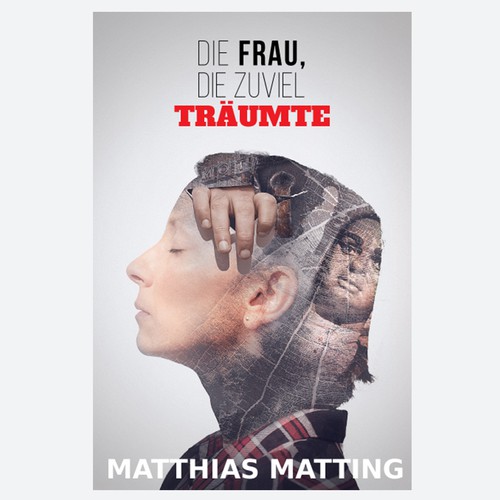 Photography book cover with the title 'Cover book for a psychologically inspired novel'