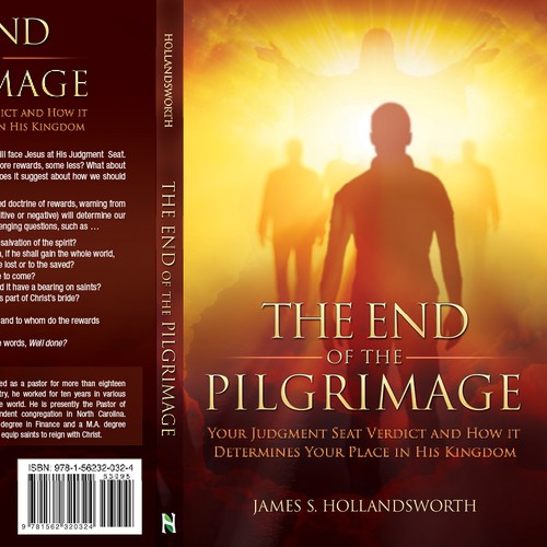 Christian book cover with the title 'The End of the Pilgrimage'