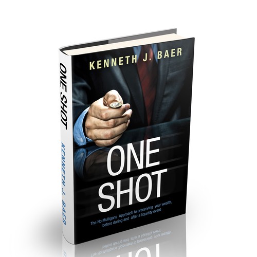 Financial book cover with the title 'A Book Cover Design for Economy Book'