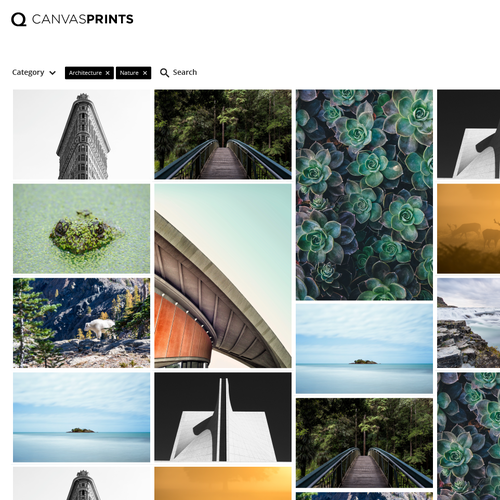 Portfolio website with the title 'Print Portfolio'