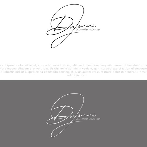 Signature logo with the title 'Signature logo'