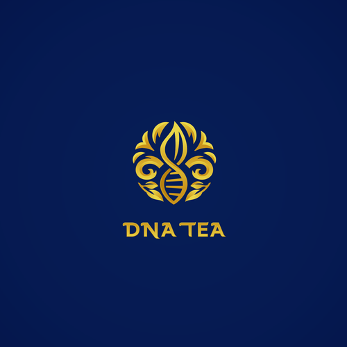DNA design with the title 'Finalist DNA TEA logo contest'