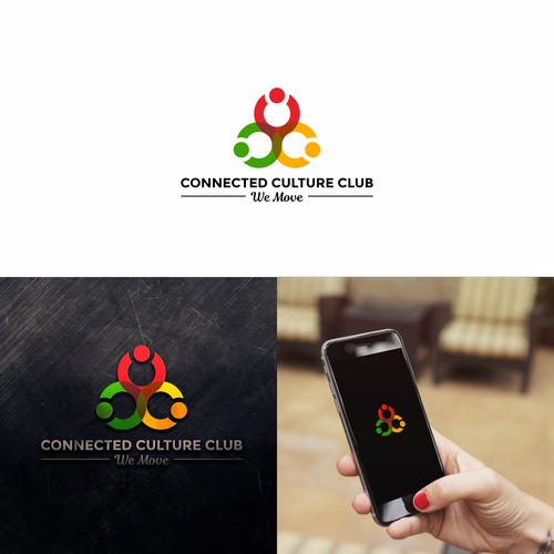 Cultural logo with the title 'Connected Culture Club'