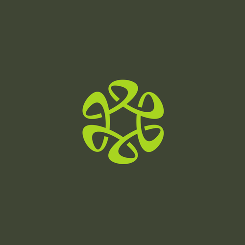 Solid design with the title 'Abstract and geometric symbol'