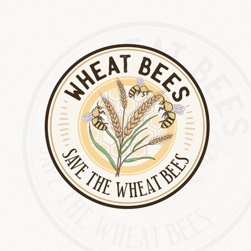 Wheat logo with the title 'Wheat Bees'
