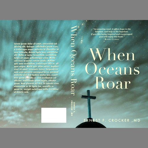 Autobiography book cover with the title 'Book Cover: Religious '