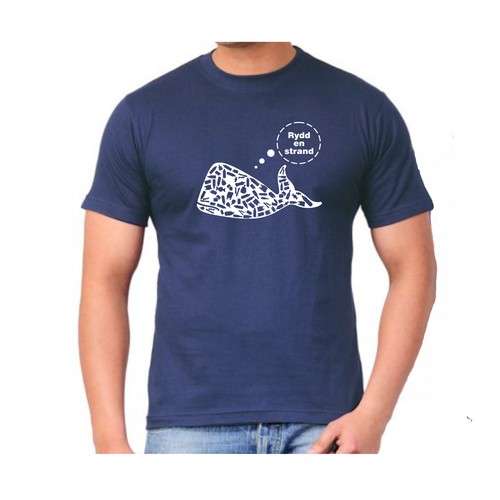 Sea t-shirt with the title 'Keep the sea clean'