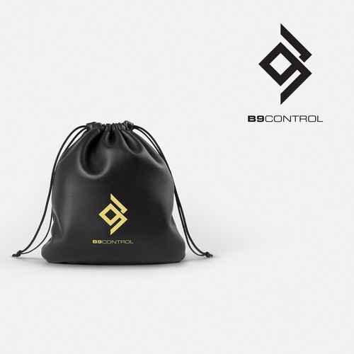 Iconic brand with the title 'Bold logo proposal for B9'