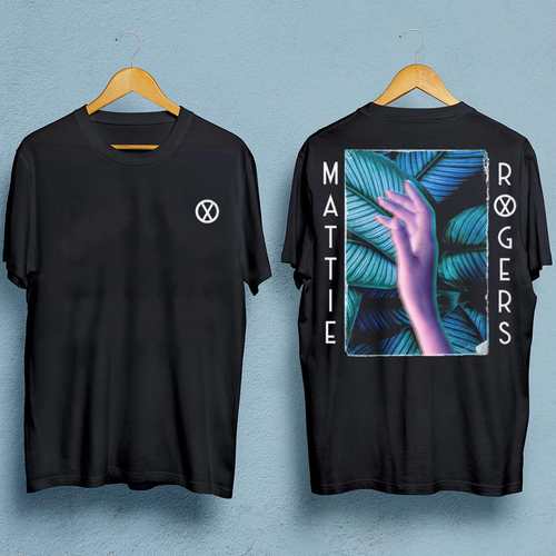 Overlay design with the title 'T-Shirt Design'