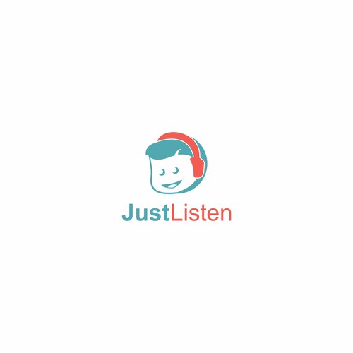 Speaker logo with the title 'Just Listen'