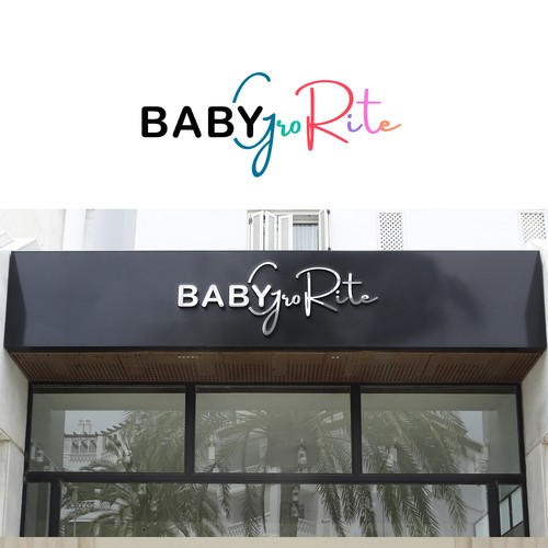Baby brand with the title 'Logo for Baby Brand'
