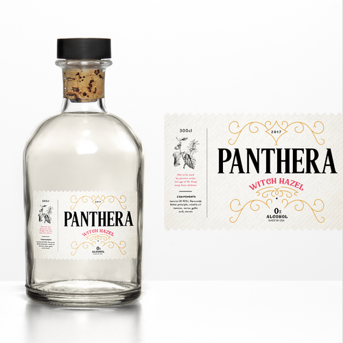 Whiskey packaging with the title 'Label Design'