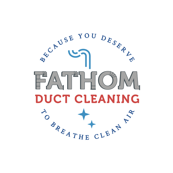 Cleaning and maintenance logo with the title 'Duct Cleaning unique Logo'