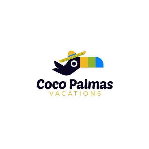 Traveler logo with the title 'Coco Palmas'