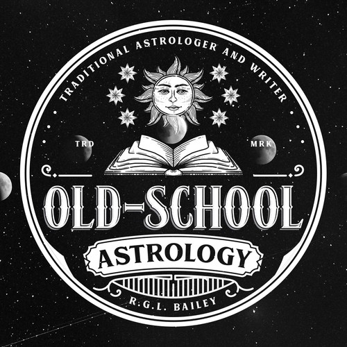 Star logo with the title 'Old-School Astrology'
