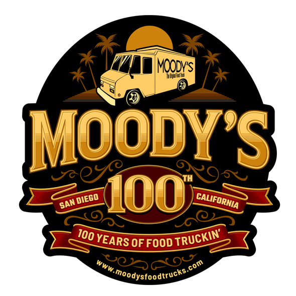 Trucking logo with the title 'MOODY'S'