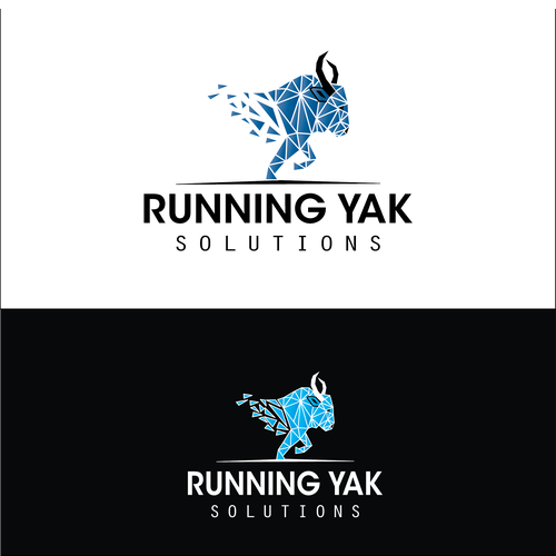 Yak logo with the title 'SOLD -Bold logo for Saas solutions provider'