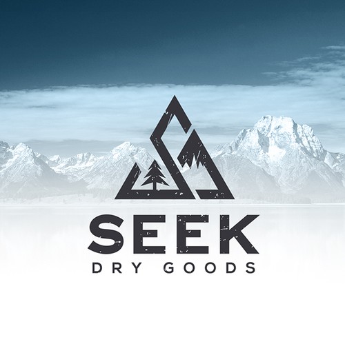 Tourism logo with the title 'Seek Dry Goods'