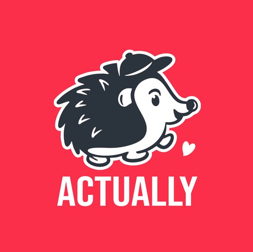 Hedgehog logo with the title 'Actually'