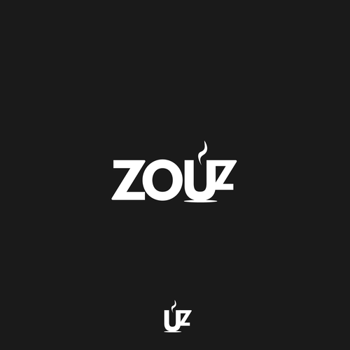 Cafeteria design with the title 'Propuesta de logo para cafetería'