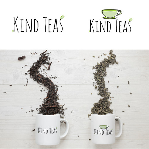 Kind design with the title 'Kind Teas'