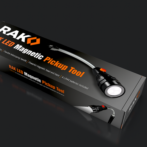 Technology packaging with the title 'rak'