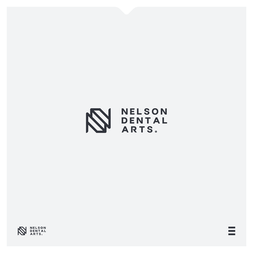 Keyboard design with the title 'Nelson Dental Arts'
