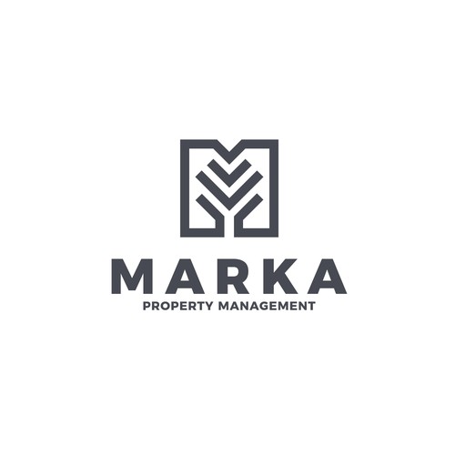 Royal logo with the title 'M Tree Monogram'