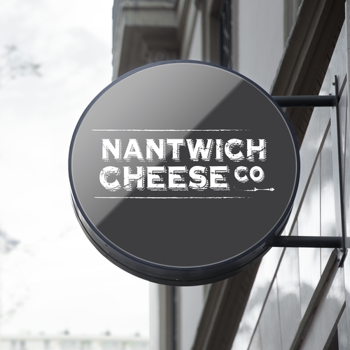 Cheese logo with the title 'Nantwich Cheese Co Logo'