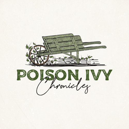 Gardening logo with the title 'Logo desugn for Poison Ivy '