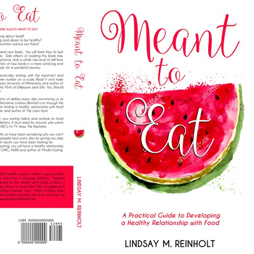 Food book cover with the title 'Meant to Eat'