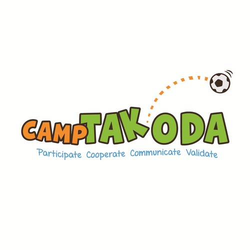 Camp logo with the title 'CampTakoda logo'
