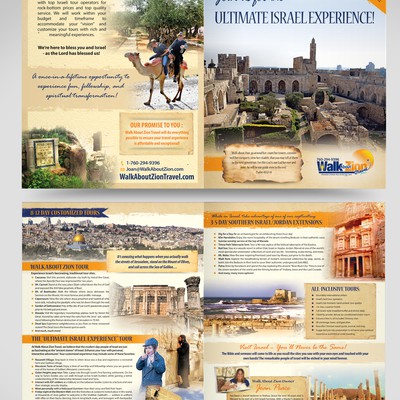 Christian Group travel brochure