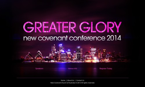 Pink website with the title 'Bold Landing Page Design'