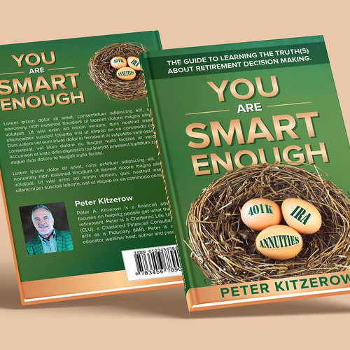 Financial book cover with the title 'You Are Smart Enough!'
